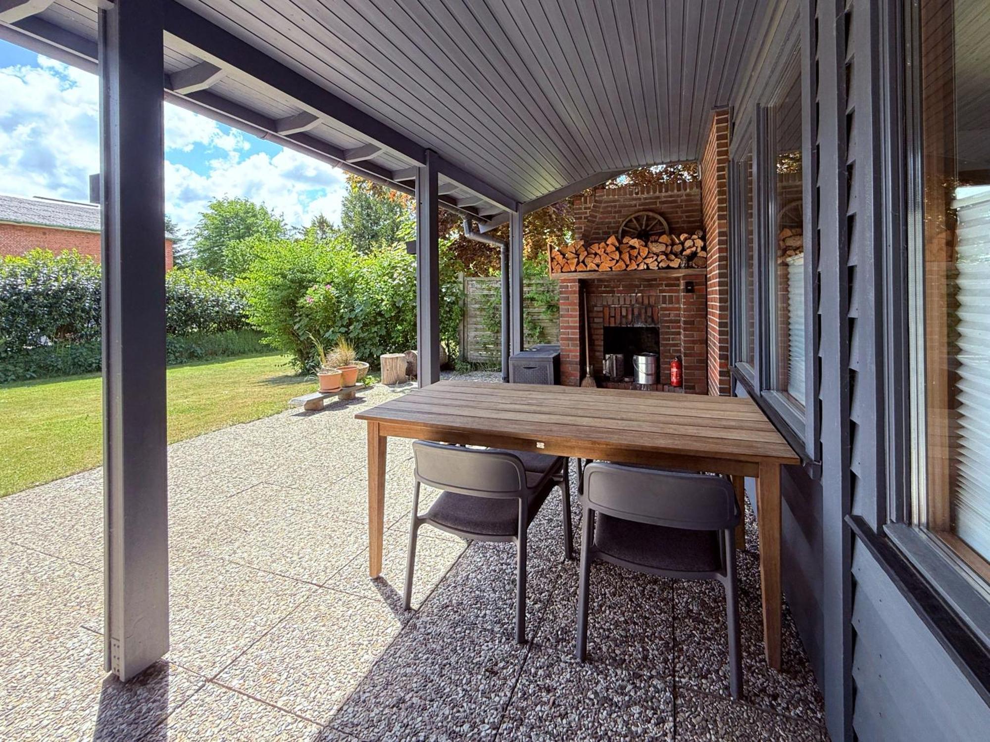 Вилла Schwedenhaus Mit Holzofen & Aussenkamin Auf 1400M2 Tensbuttel-Rost Экстерьер фото